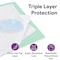 Proheal Triumph Reusable Incontinence Pads for Seniors Maximum Absorbency  2 Pack 18 x 24 2PK PH-16708H-2A - alternate 5